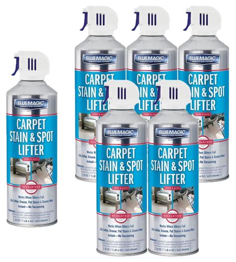 Blue magic carpet stain and spot lifter